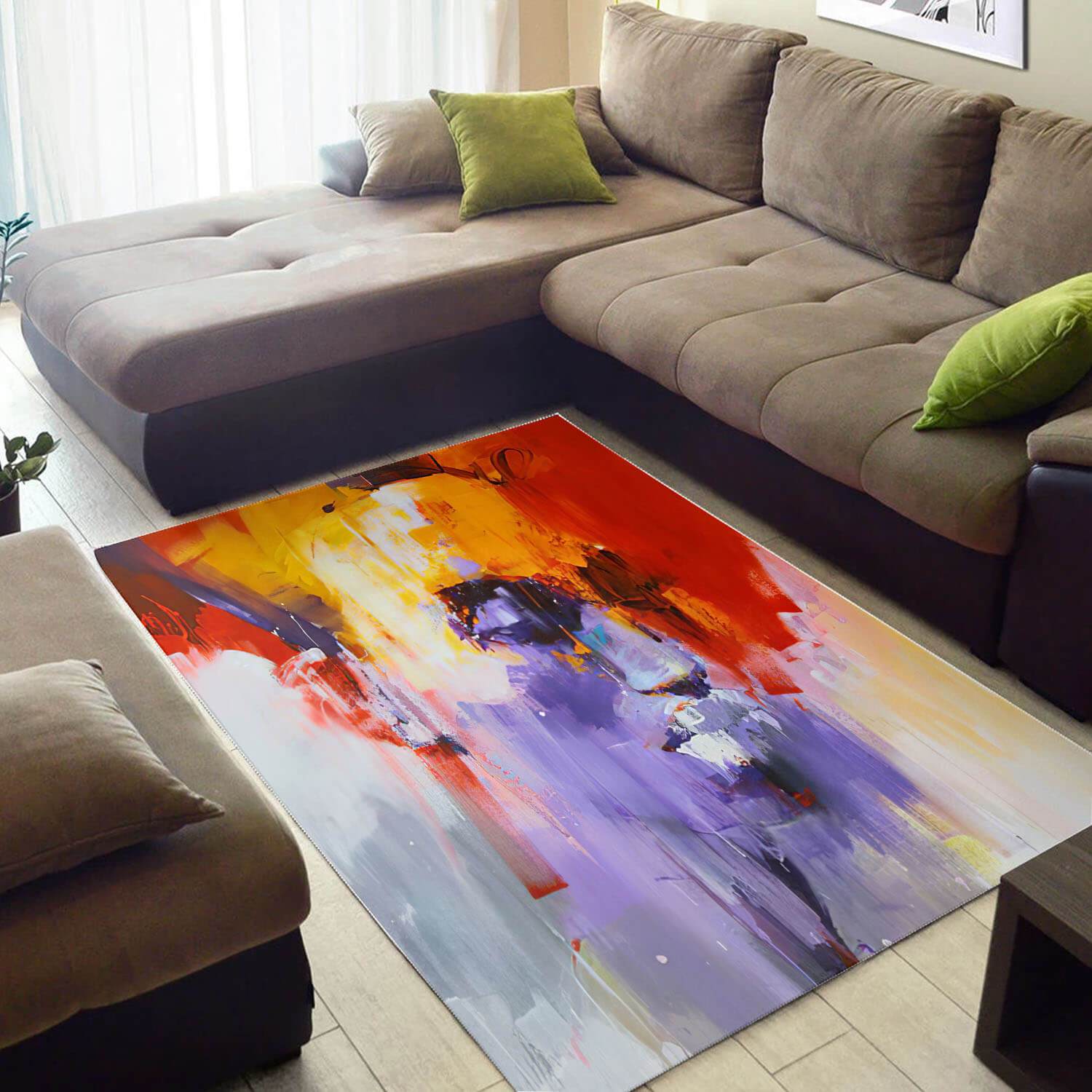 Nice African Style Fancy American Black Art Girl Design Floor Themed Home Rug