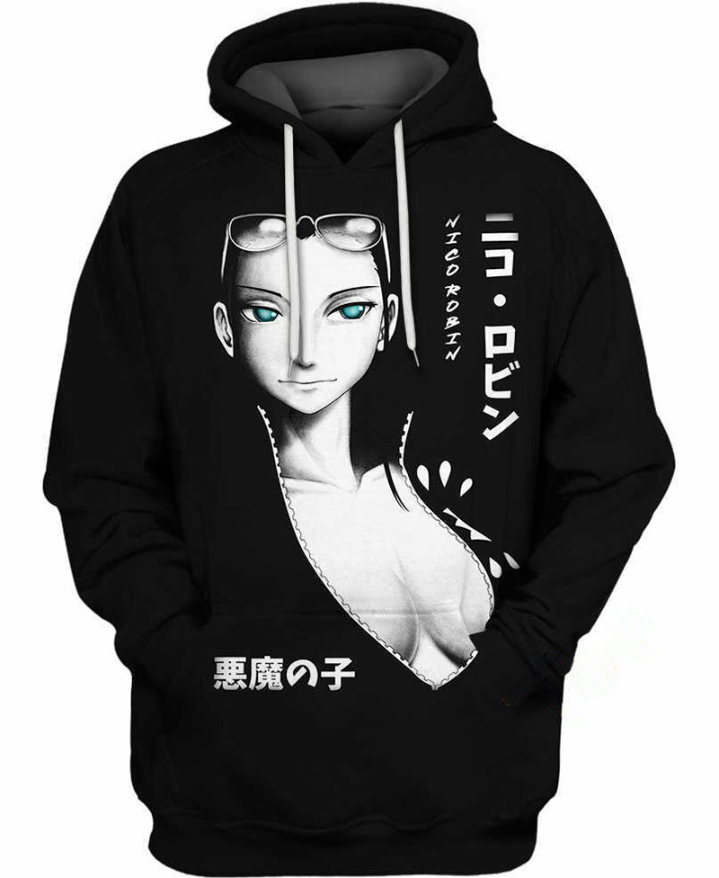 Nico Robin Hoodie 3D