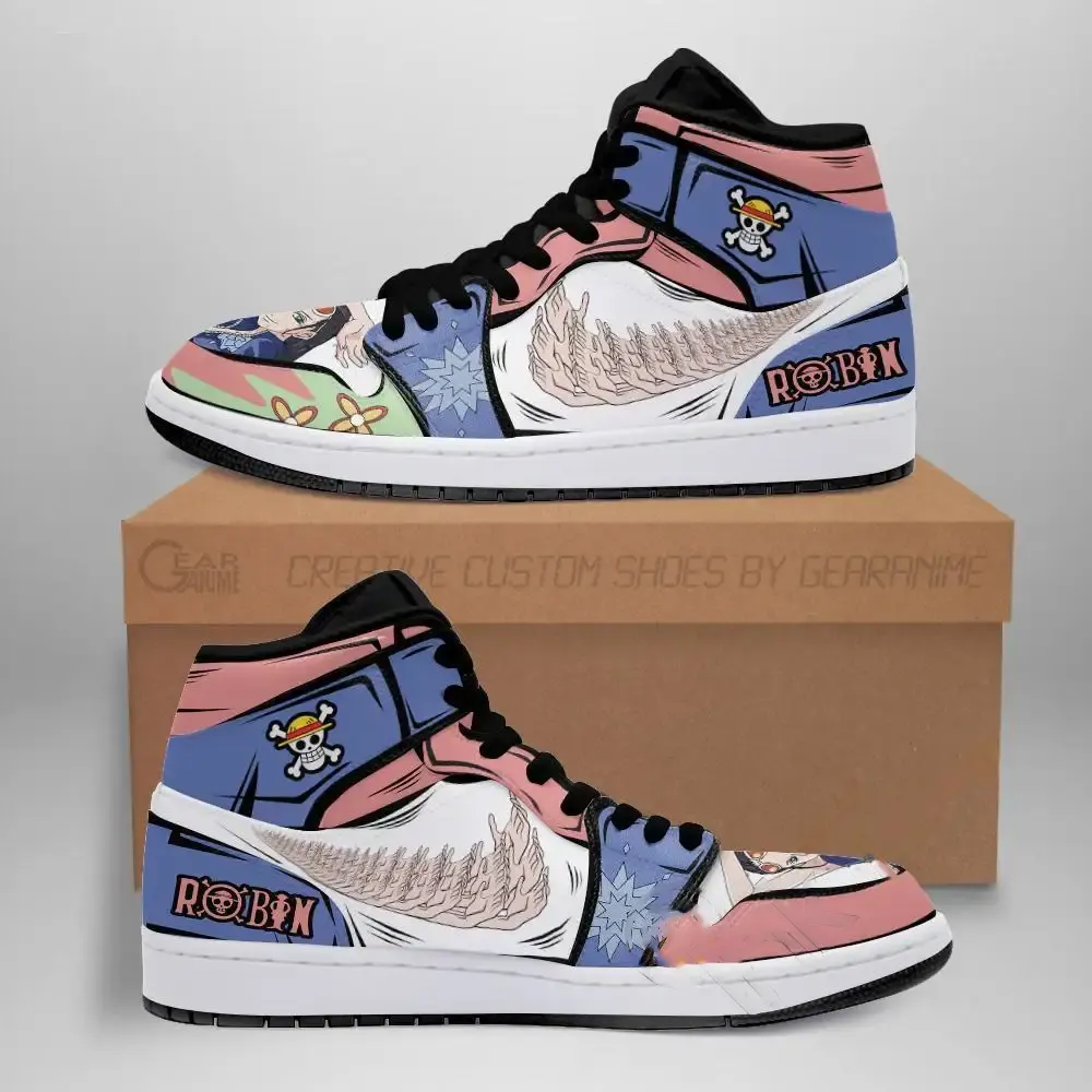Nico Robin Hana Hana Skill One Piece Anime Amazon Air Jordan Shoes