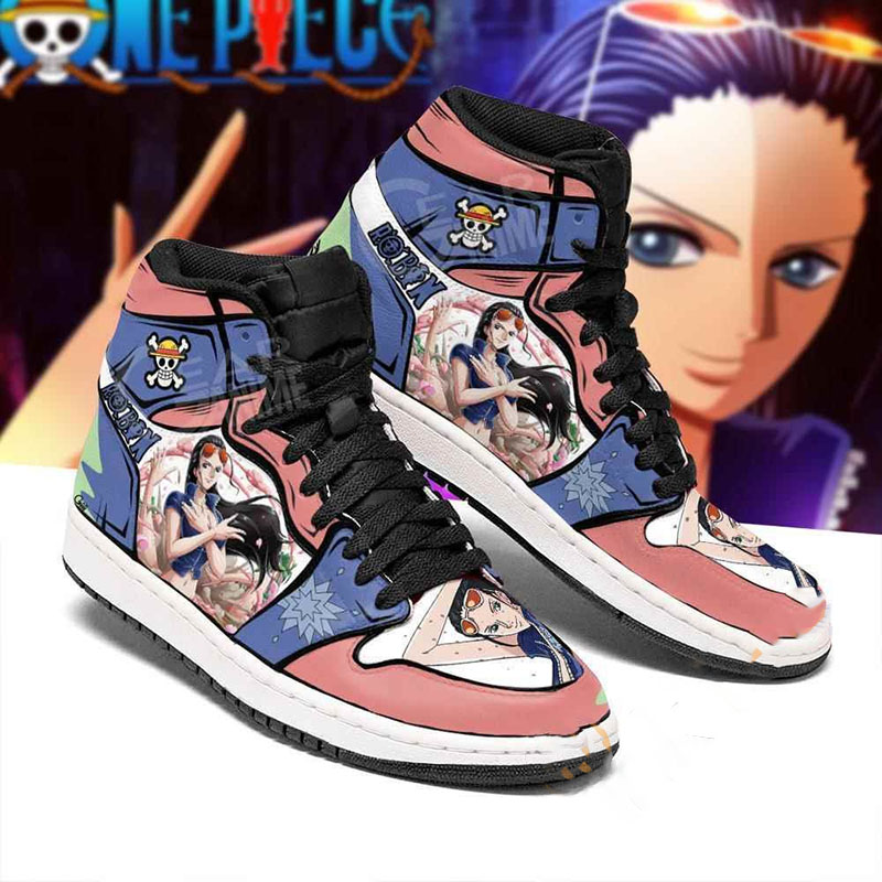 Nico Robin Straw Hat Priates One Piece Sneakers Anime Air Jordan Shoes