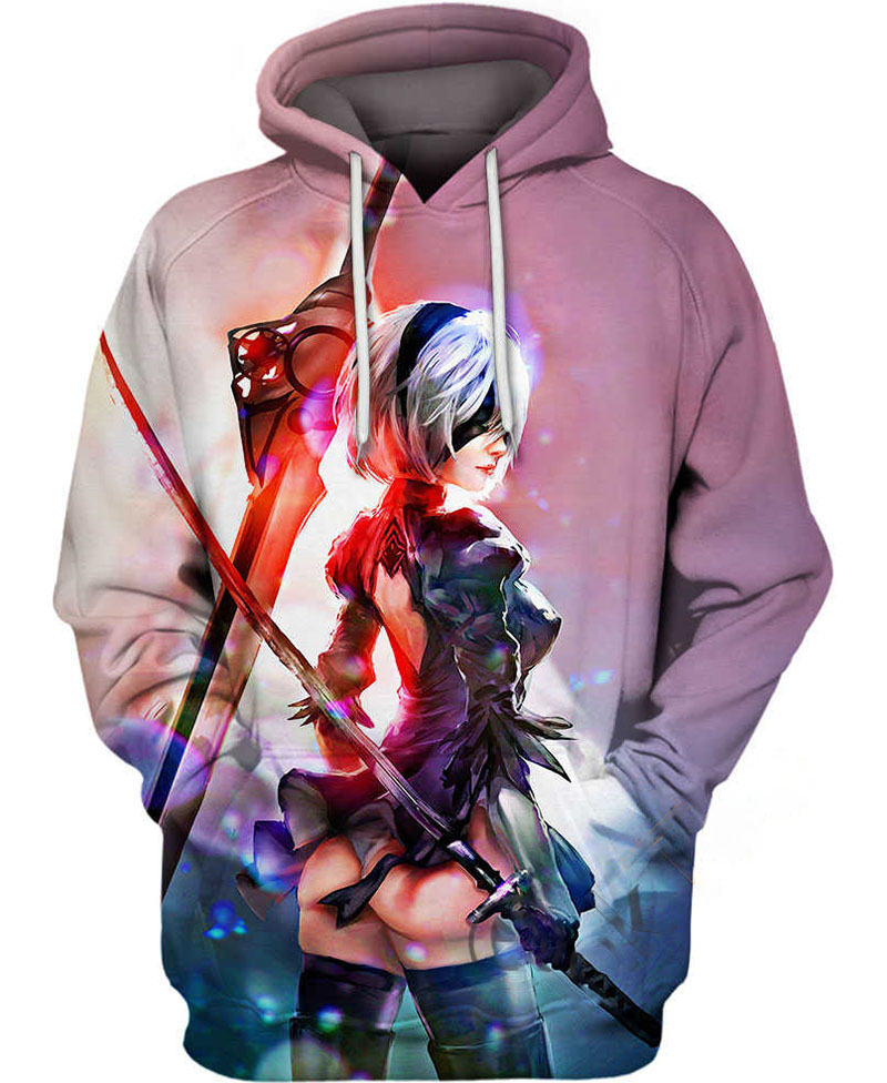 Nier Hoodie 3D