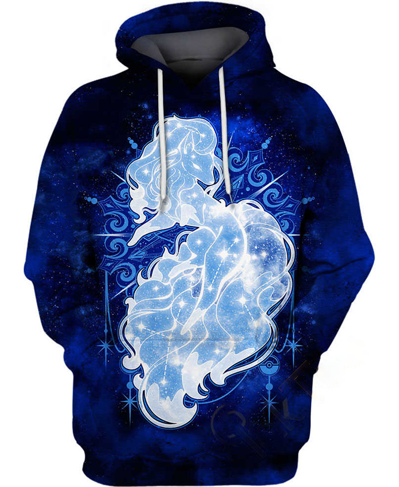Ninetales Starry Hoodie 3D
