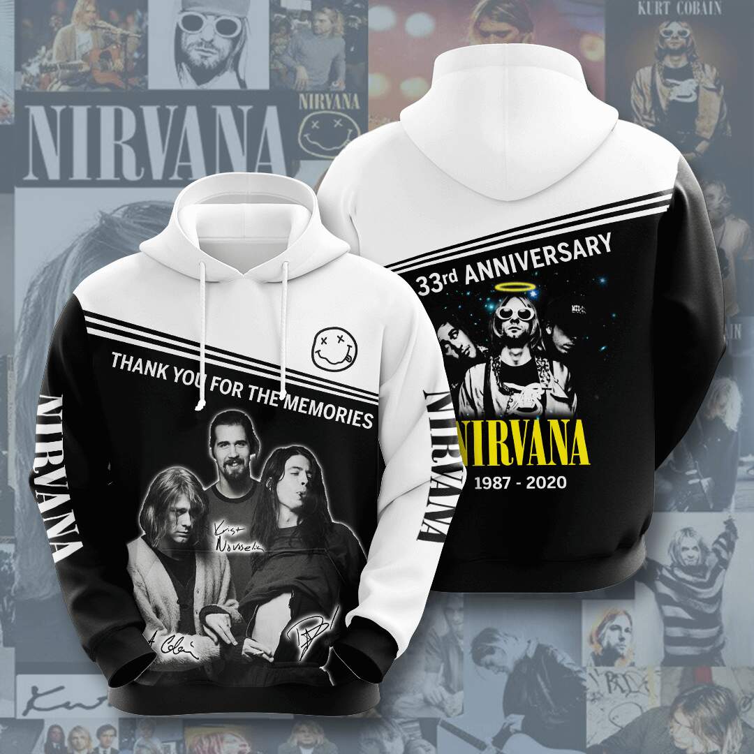 Nirvana Custom Hoodie 3D
