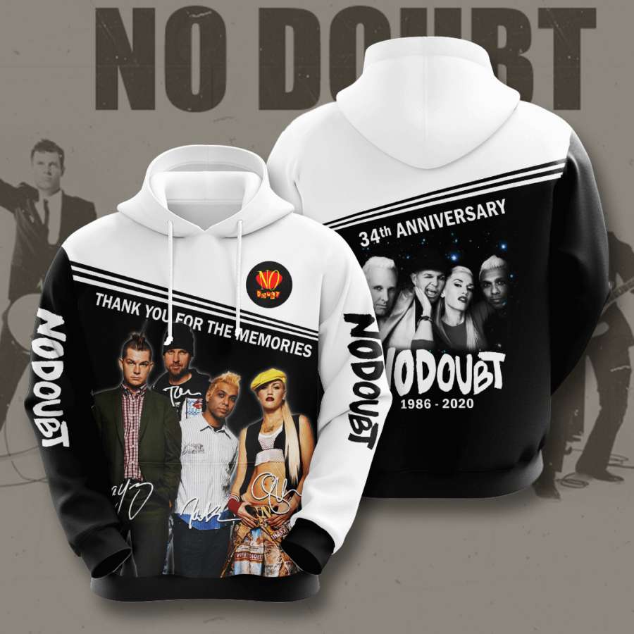 No Doubt Custom Hoodie 3D