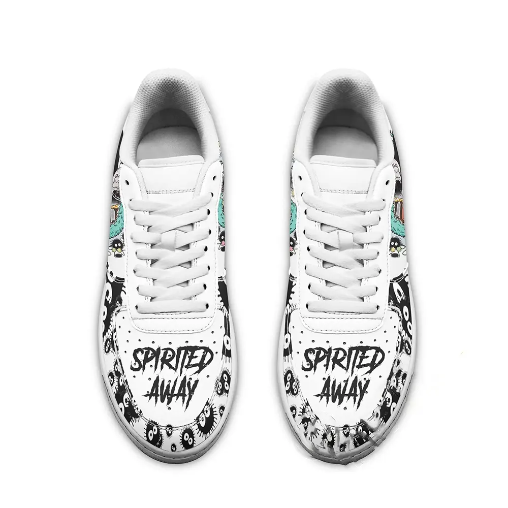 No Face Chichiro Spirited Away Anime Fan Gift Amazon Nike Air Force Shoes