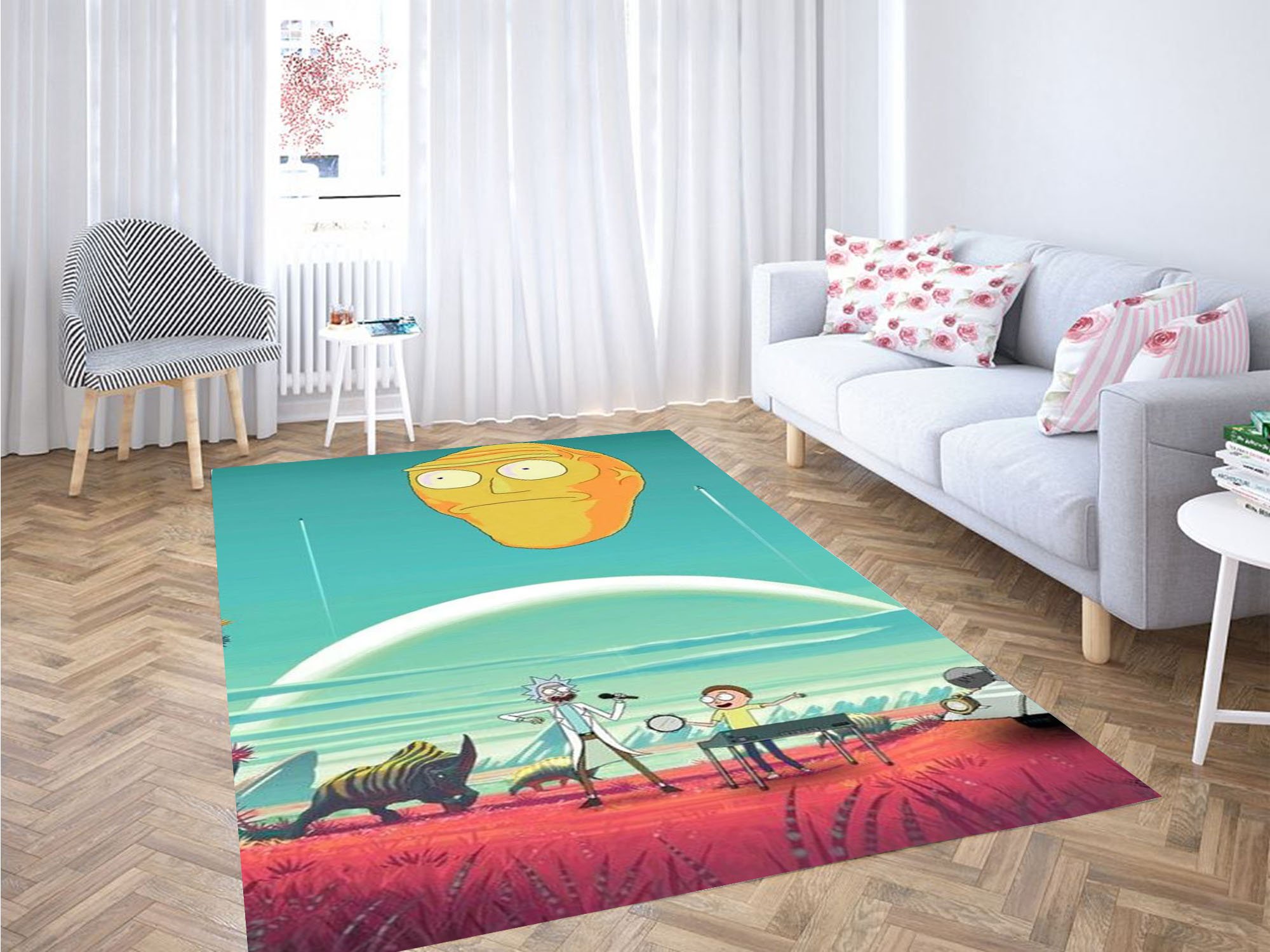 No Mans Sky Wallpaper Carpet Rug