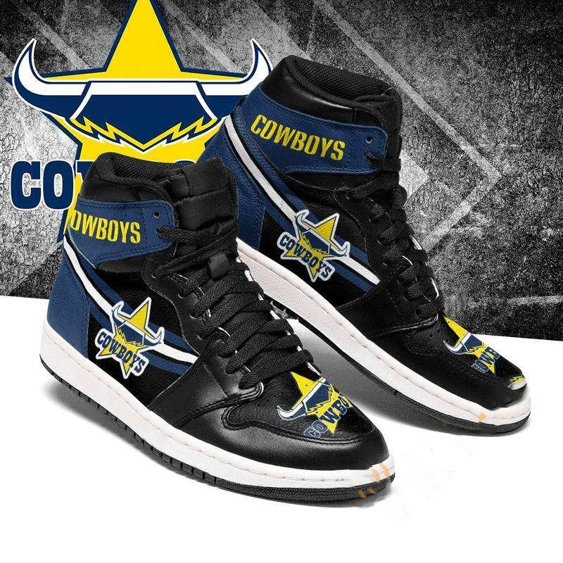 North Queensland Cowboys Custom Sneaker Air Jordan Shoes