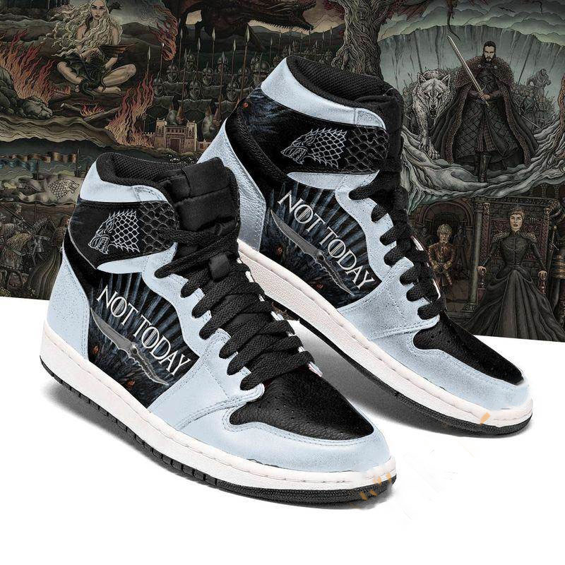 Not Today Game Of Thrones Custom Sneaker Air Jordan Shoes