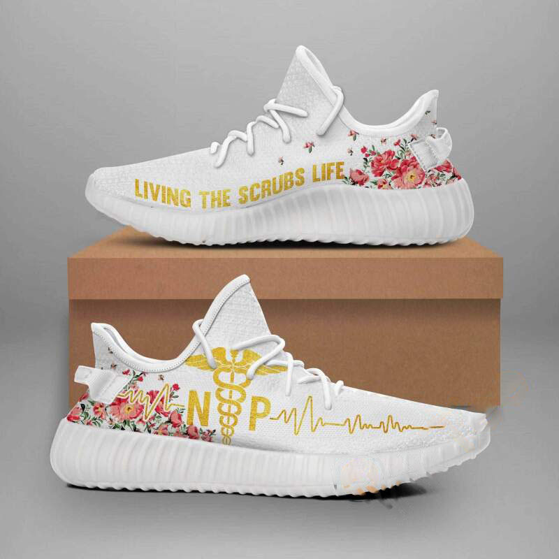 Np Nurse Living The Scrubs Life Yeezy Boost