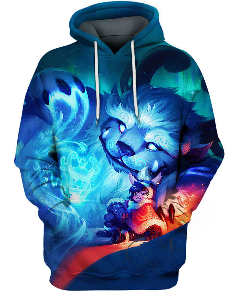 Nunu And Willump Hoodie 3D
