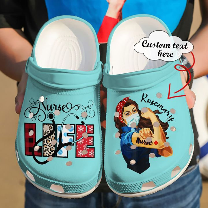 Nurse Personalized Life Crocs Clog Shoes