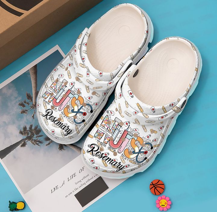 Nurse Personalized Love To Be A Crocs Clog Shoes