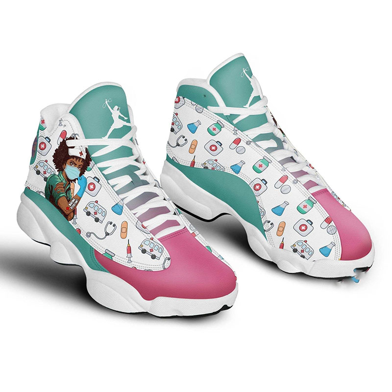 Nursing Assistant Melanated Air Jordan Shoes