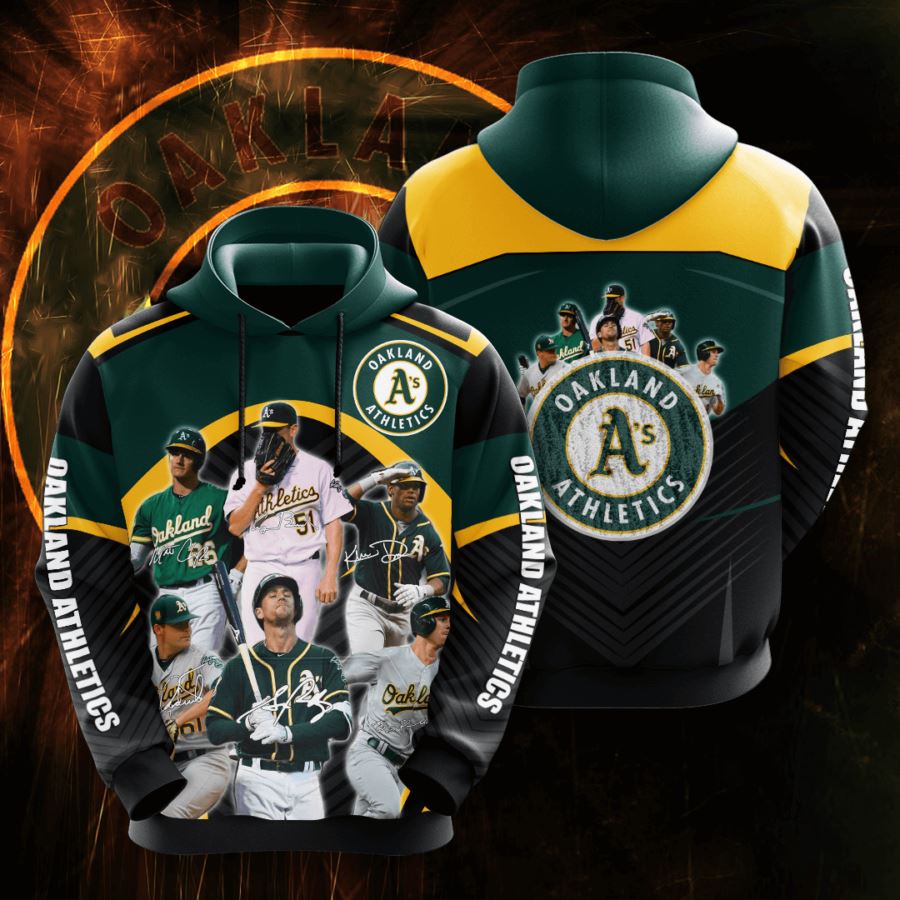 Oakland Athletics Custom Hoodie 3D