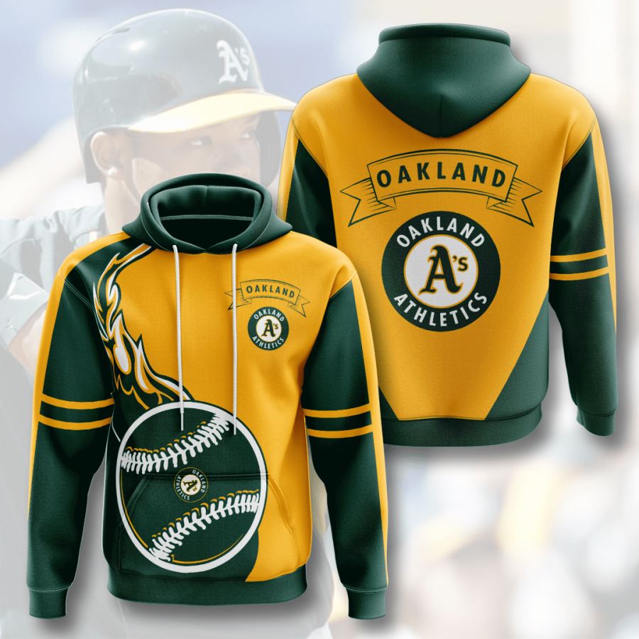 Oakland Athletics Custom Hoodie 3D
