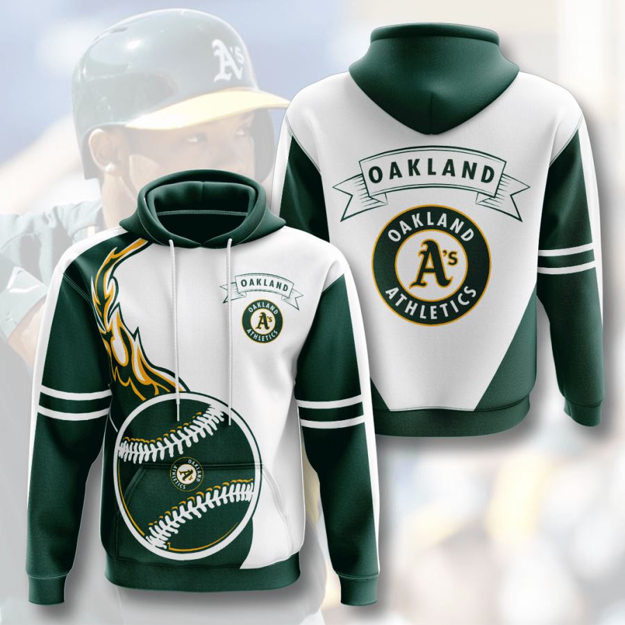 Oakland Athletics Custom Hoodie 3D