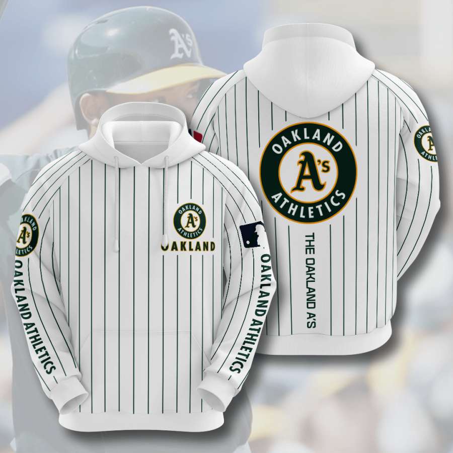 Oakland Athletics Custom Hoodie 3D