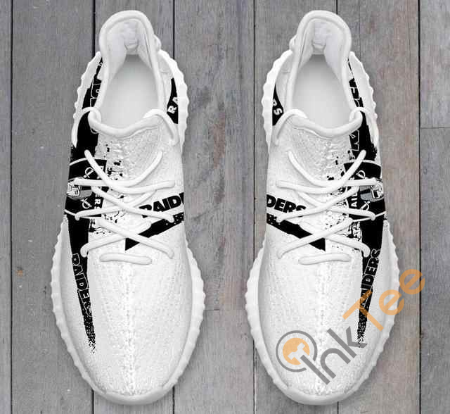 Oakland Raider Men Running Yeezy Boost