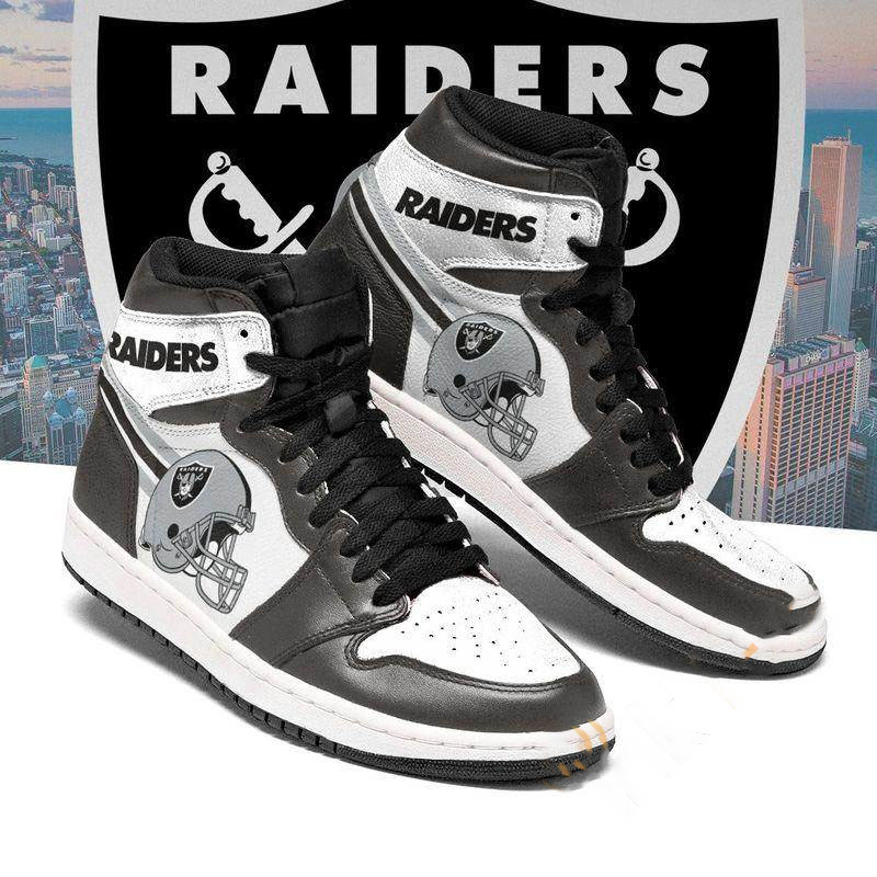 Oakland Raiders Custom Sneaker Air Jordan Shoes