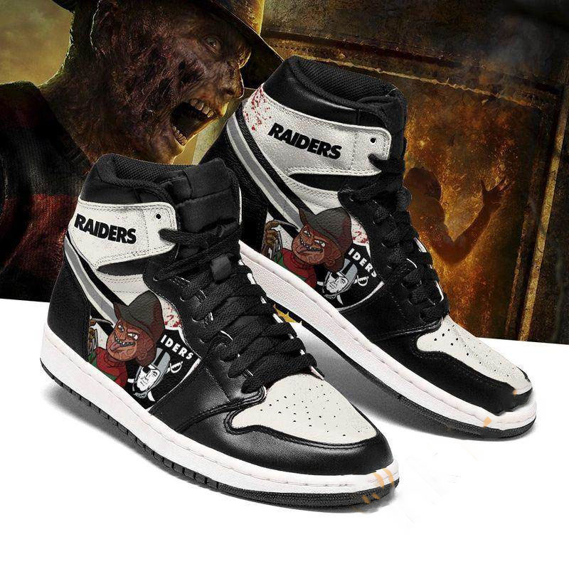 Oakland Raiders Custom Sneaker Air Jordan Shoes