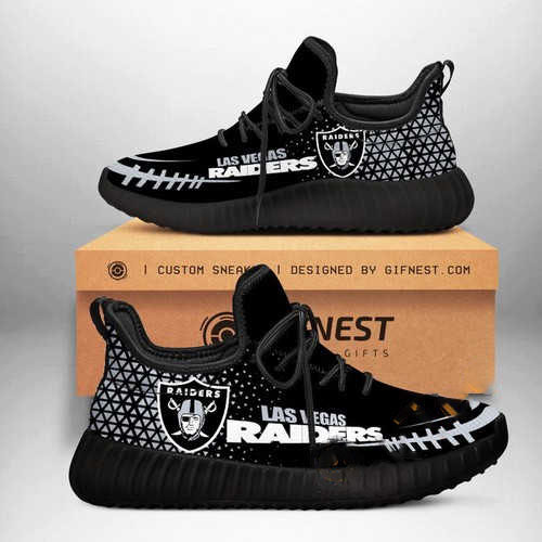 Oakland Raiders Football Customize Yeezy Boost