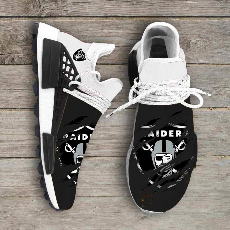 Oakland Raiders Nfl Sport Teams NMD Human Shoes