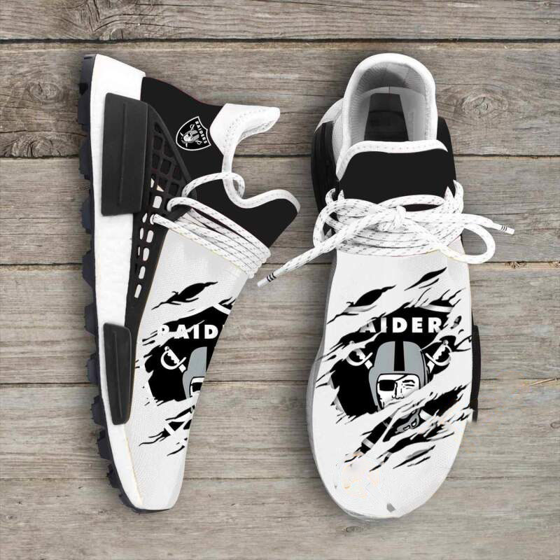Oakland Raiders Nfl Sport Teams NMD Human Shoes