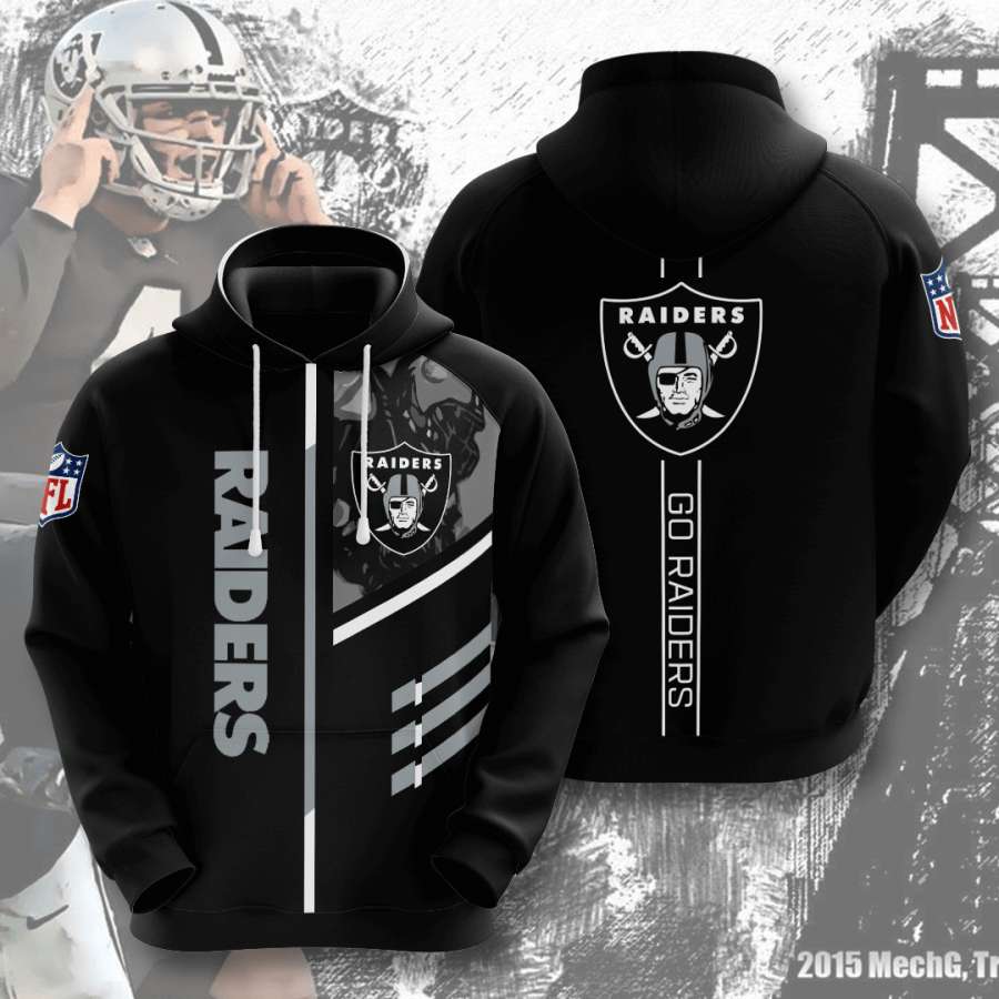 Oakland Raiders Custom Hoodie 3D