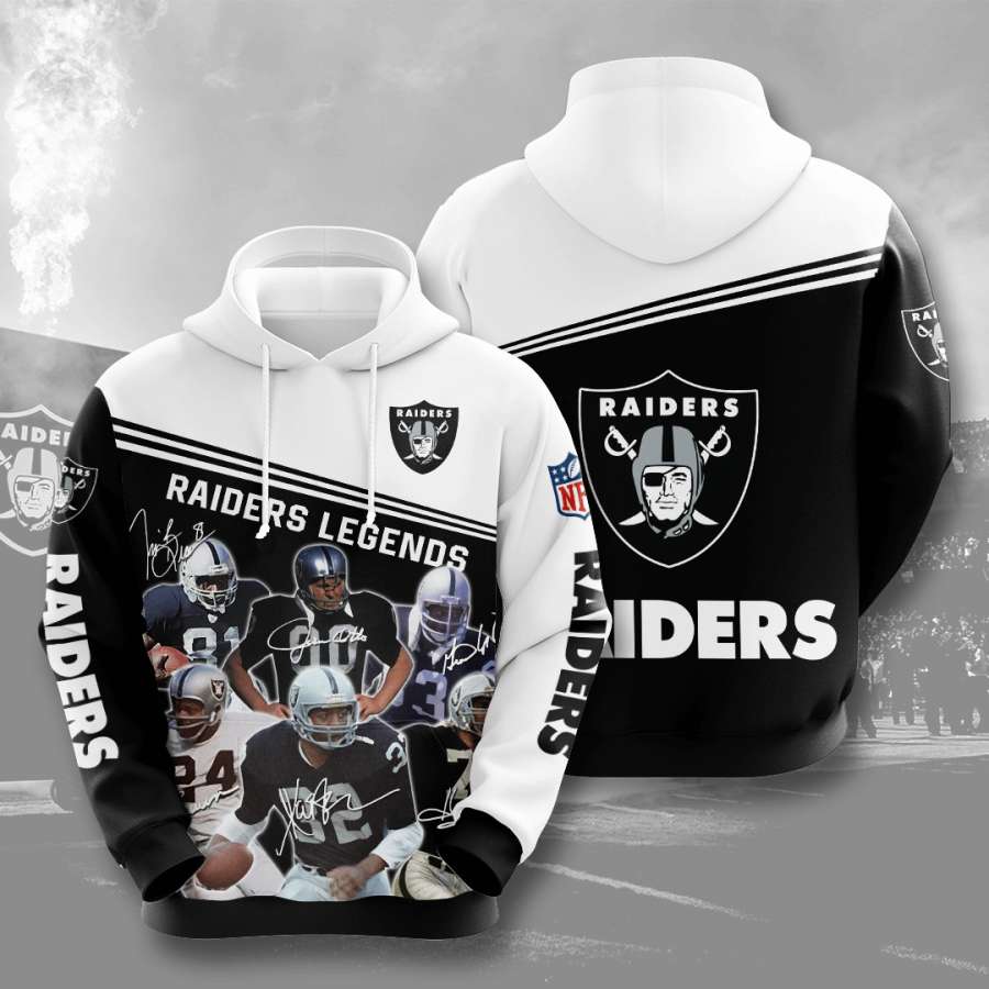 Oakland Raiders Custom Hoodie 3D