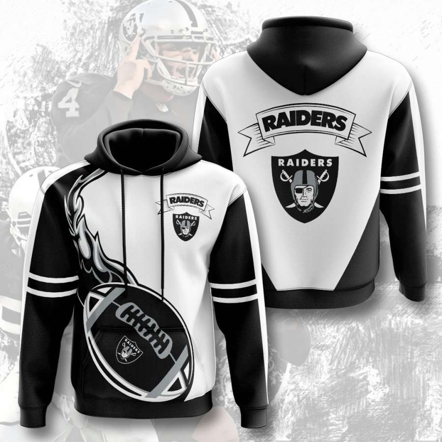 Oakland Raiders Custom Hoodie 3D