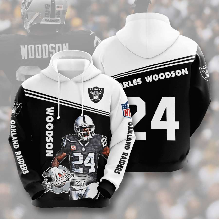 Oakland Raiders Custom Hoodie 3D