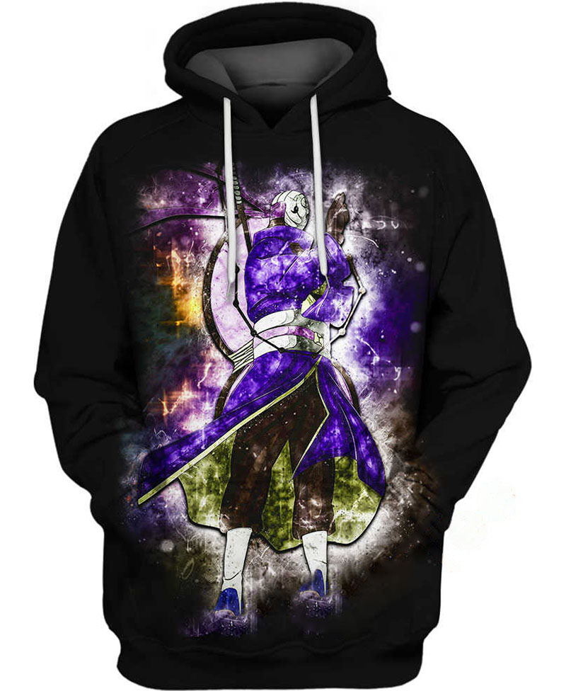 Obito Uchiha Ninja Hoodie 3D
