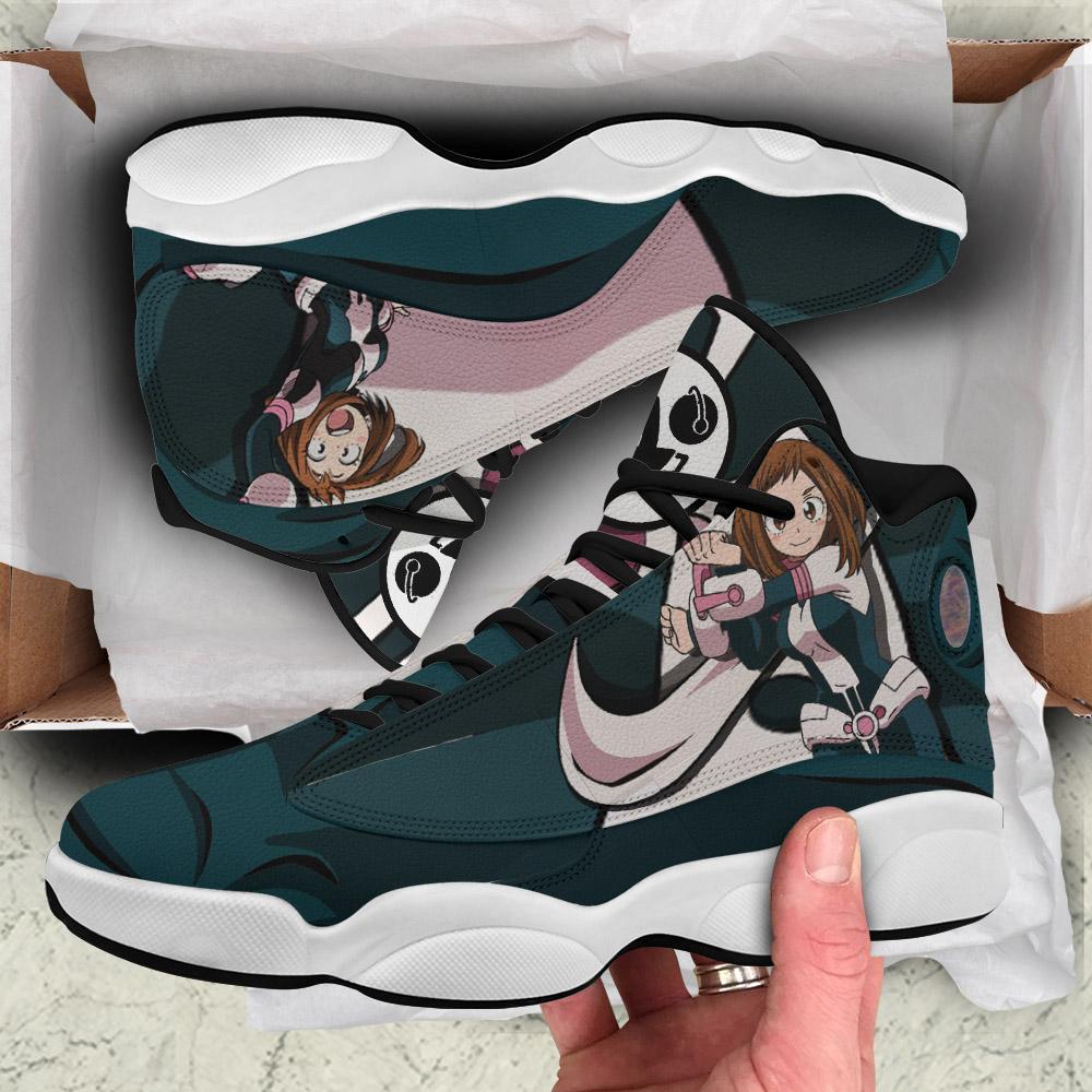 Ochako Uraraka My Hero Academia Anime Air Jordan Shoes