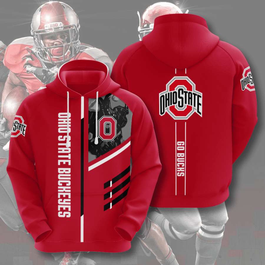 Ohio State Buckeyes Custom Hoodie 3D