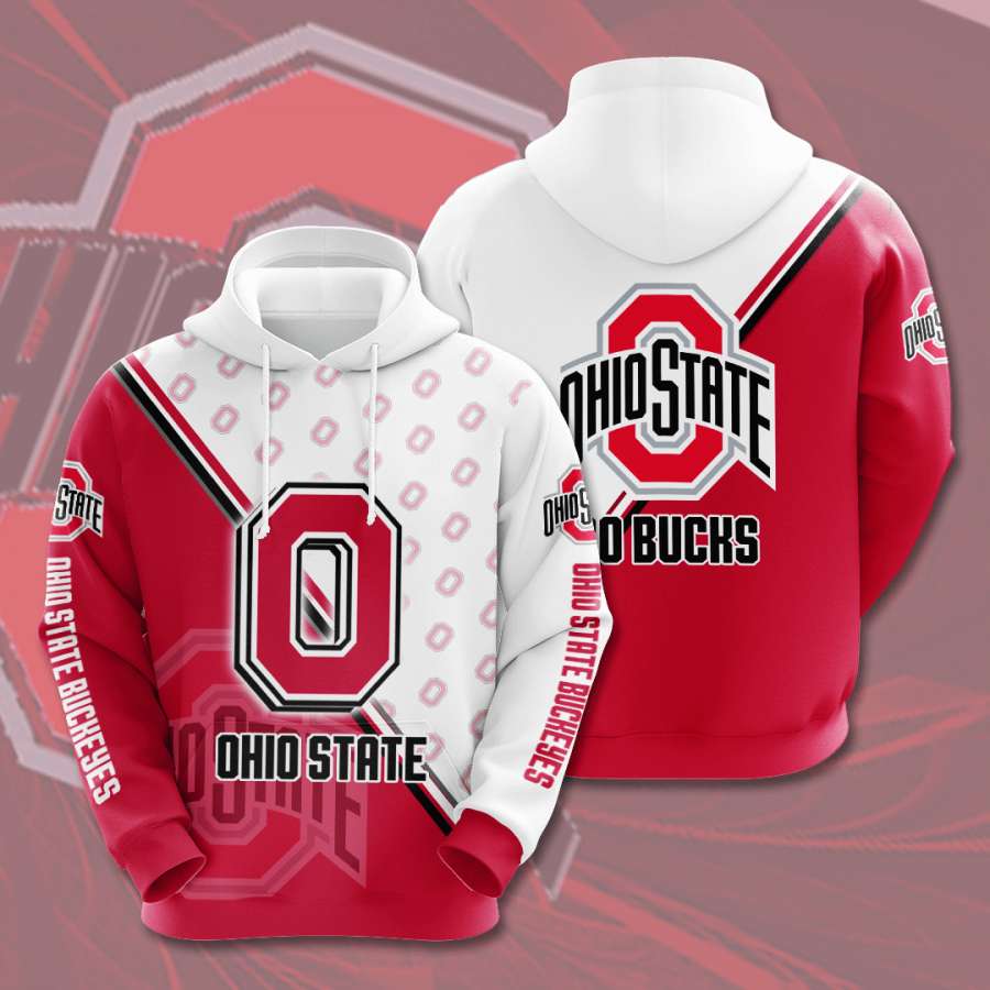 Ohio State Buckeyes Custom Hoodie 3D