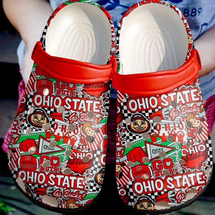 Ohio State Crocs Clog Shoes