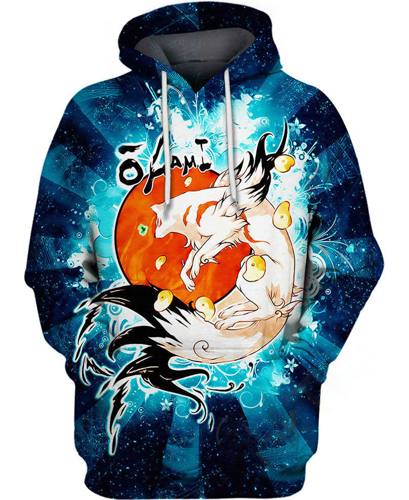 Okami Sun Hoodie 3D
