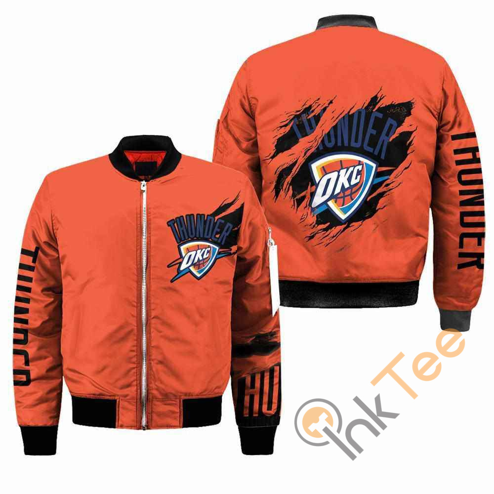 Oklahoma City Thunder NBA Apparel Best Christmas Gift For Fans Bomber Jacket