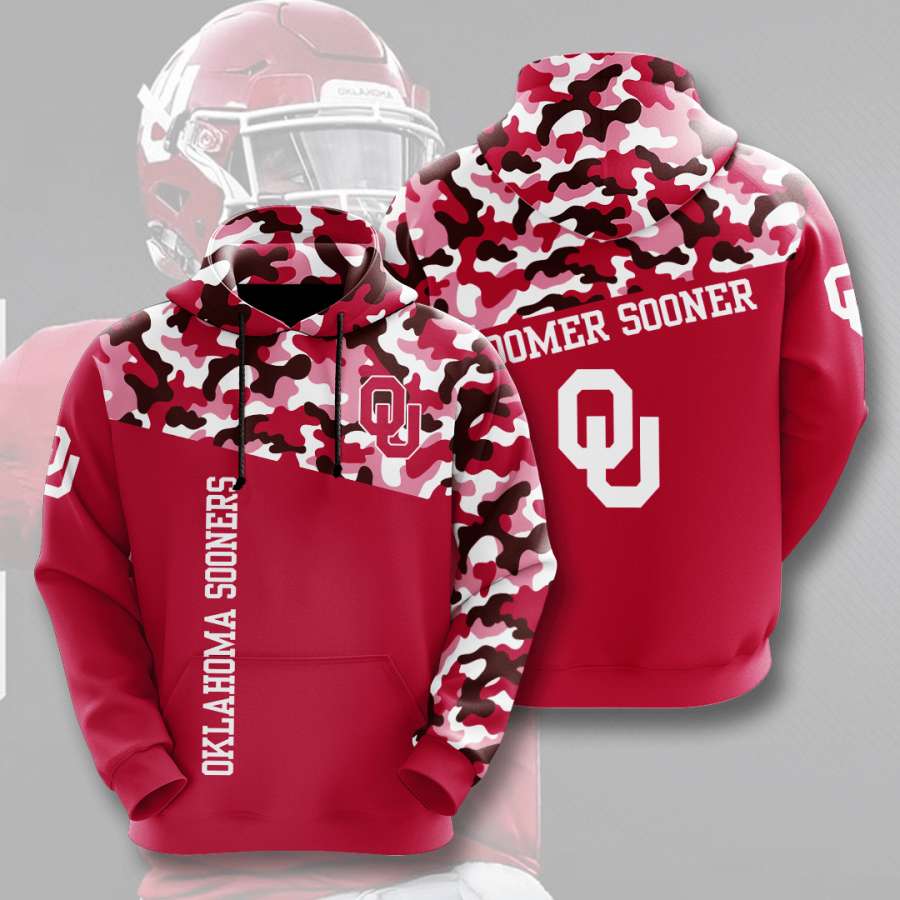 Oklahoma Sooners Custom Hoodie 3D