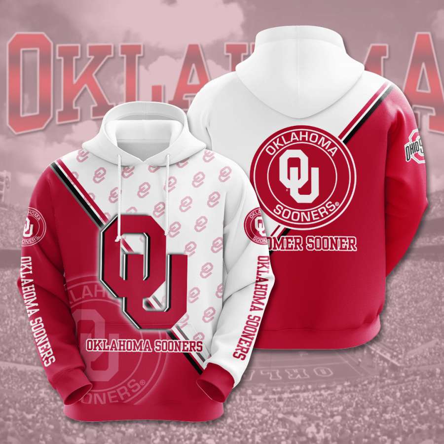 Oklahoma Sooners Custom Hoodie 3D