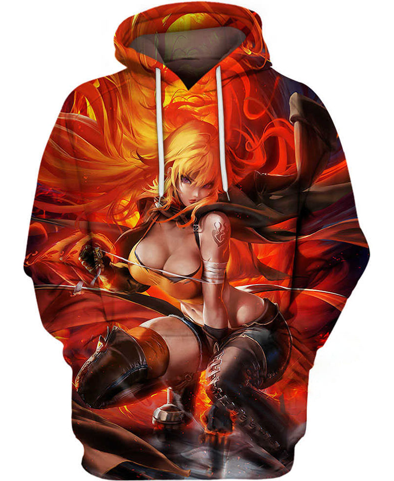 Older Yang Rwby Hoodie 3D