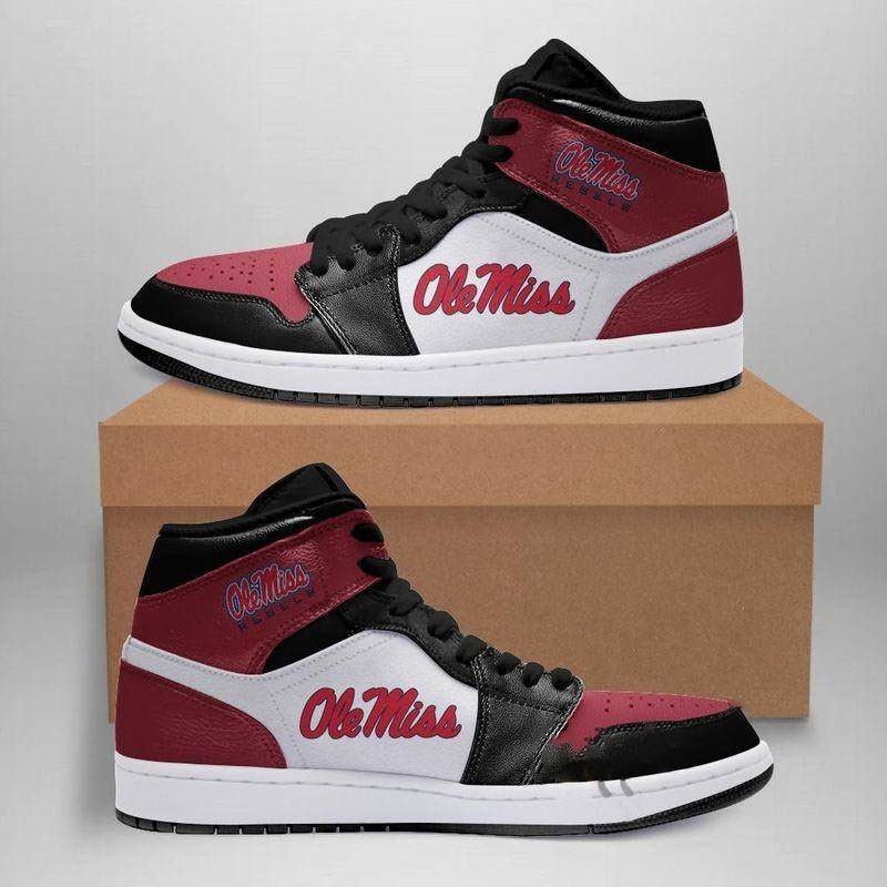 Ole Miss Rebels Custom Air Jordan Shoes