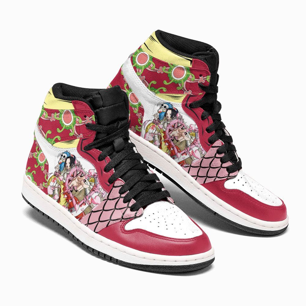 One Piece Boa Custom Anime Air Jordan Shoes