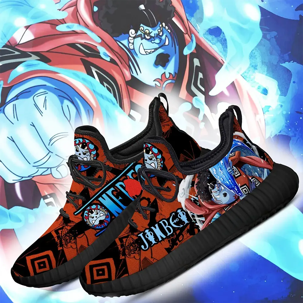 One Piece Jinbei Custom One Piece Anime Amazon Reze Shoes