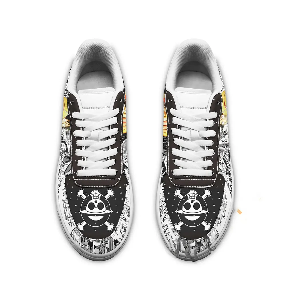 One Piece Manga Anime Fan Gift Idea Amazon Nike Air Force Shoes