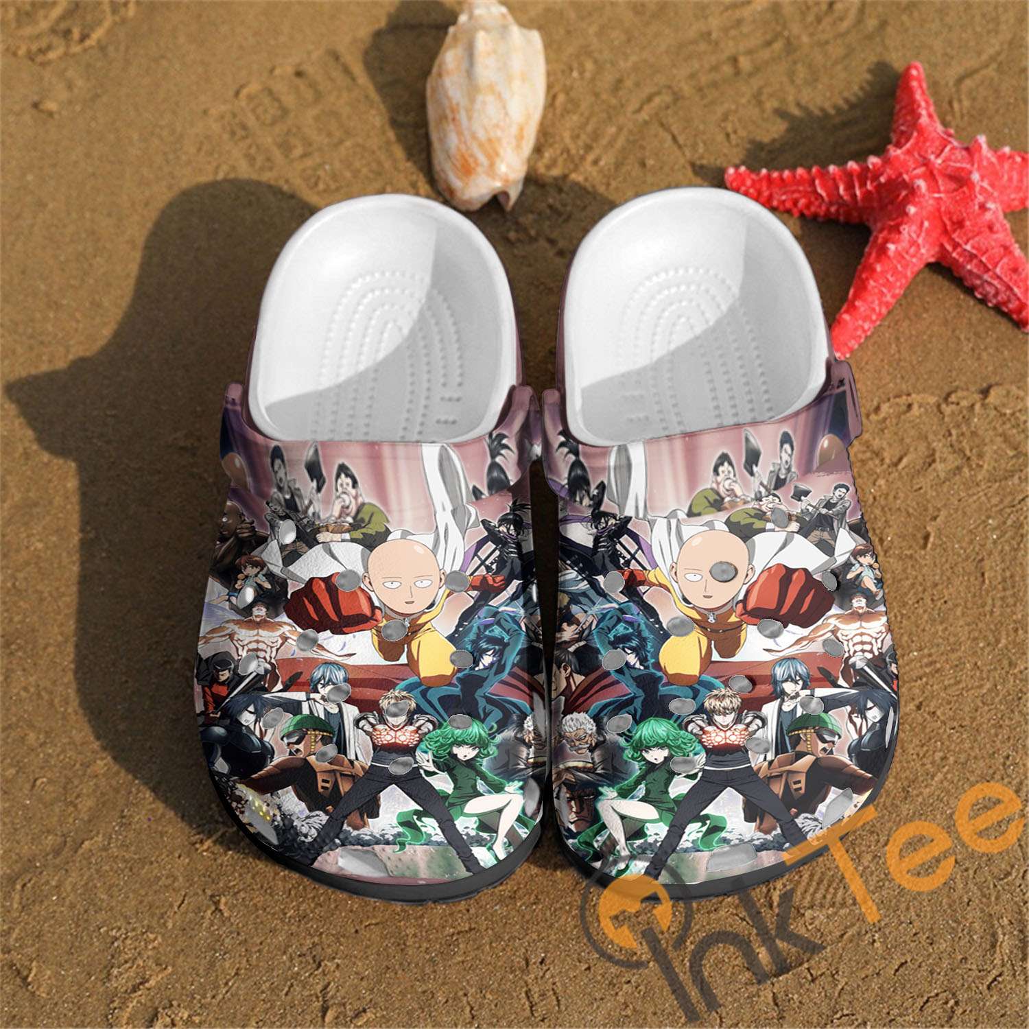 One Punch Man Saitama Anime Custom Style Crocs Clog Shoes