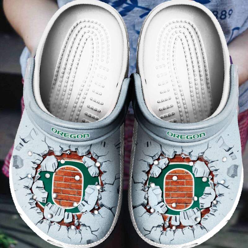 Oregon Ducks Tide Crocs Clog Shoes