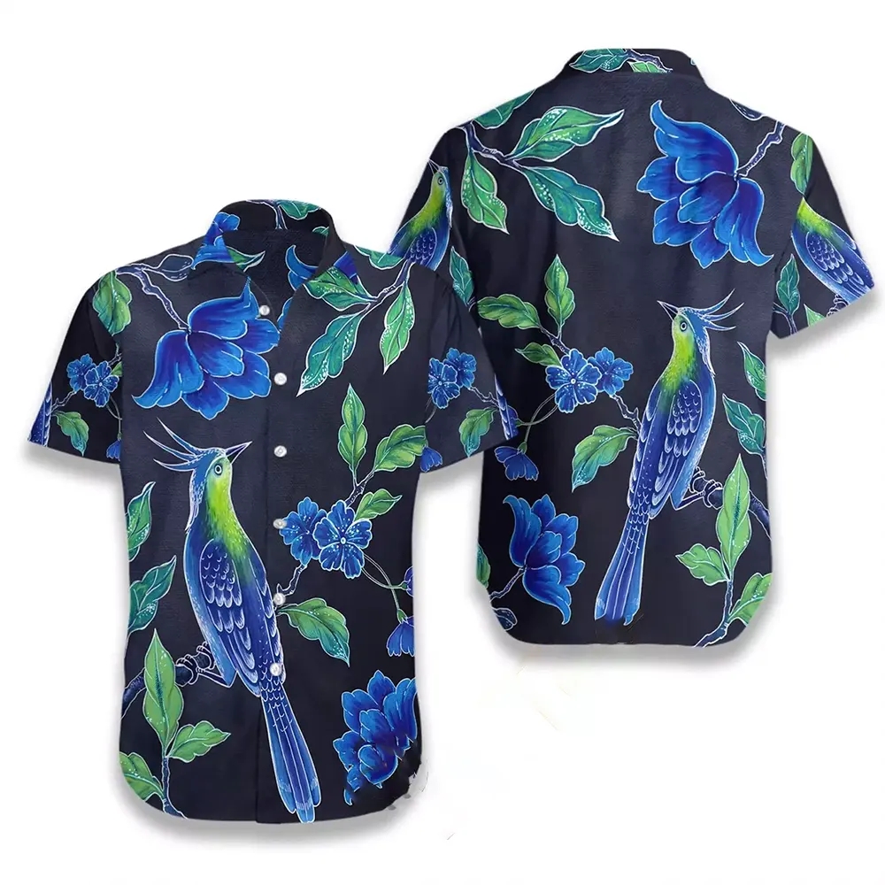 Oriental Songbird Hawaiian shirts