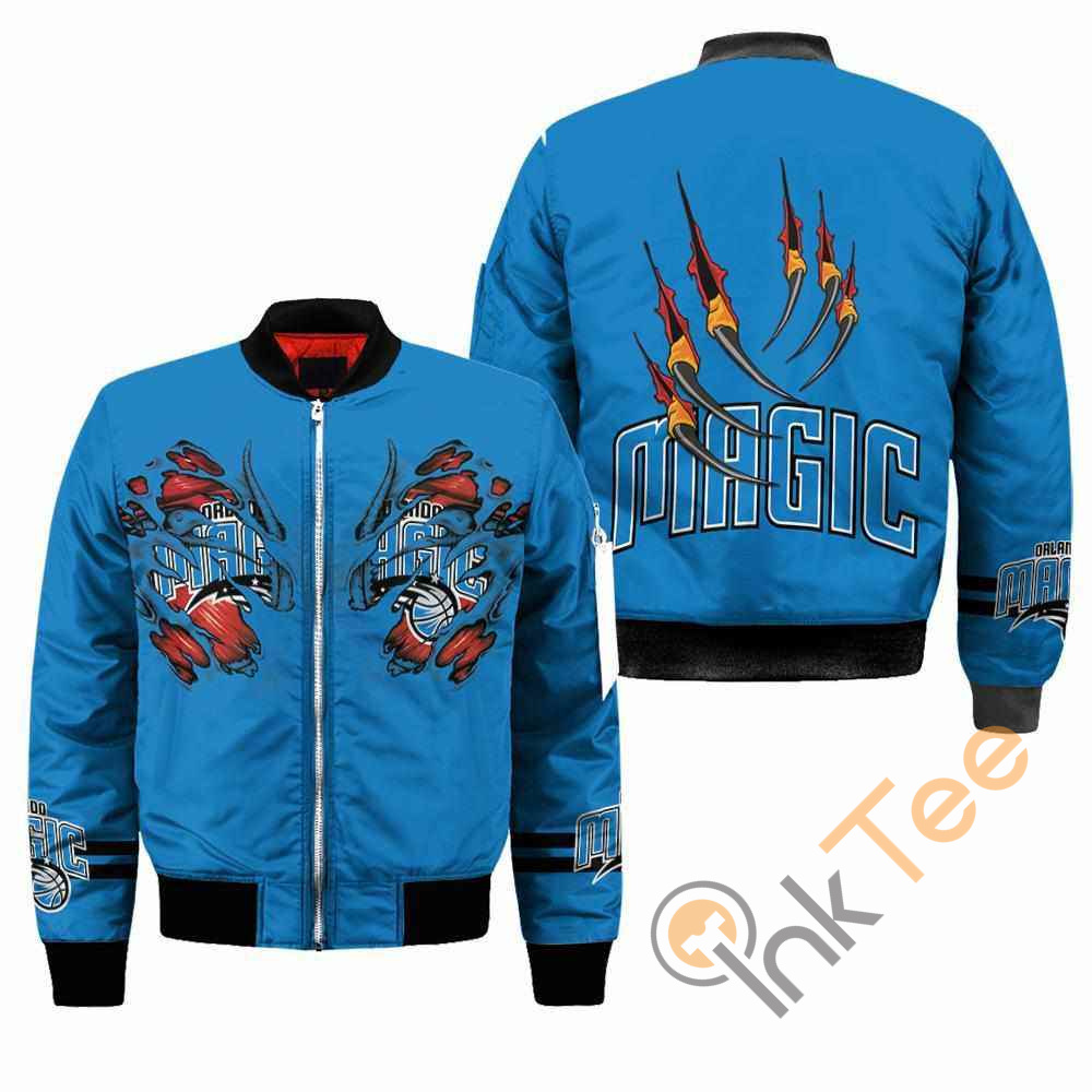 Orlando Magic NBA Claws Apparel Best Christmas Gift For Fans Bomber Jacket