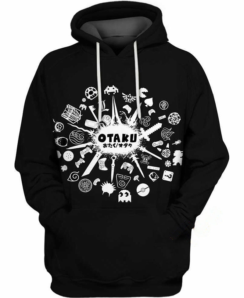 Otaku Hoodie 3D